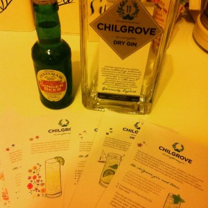 My Chilgrove Gin delivery with Fentimans Ginger Beer