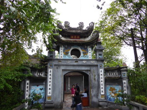 Temple at Hoàn Kiếm