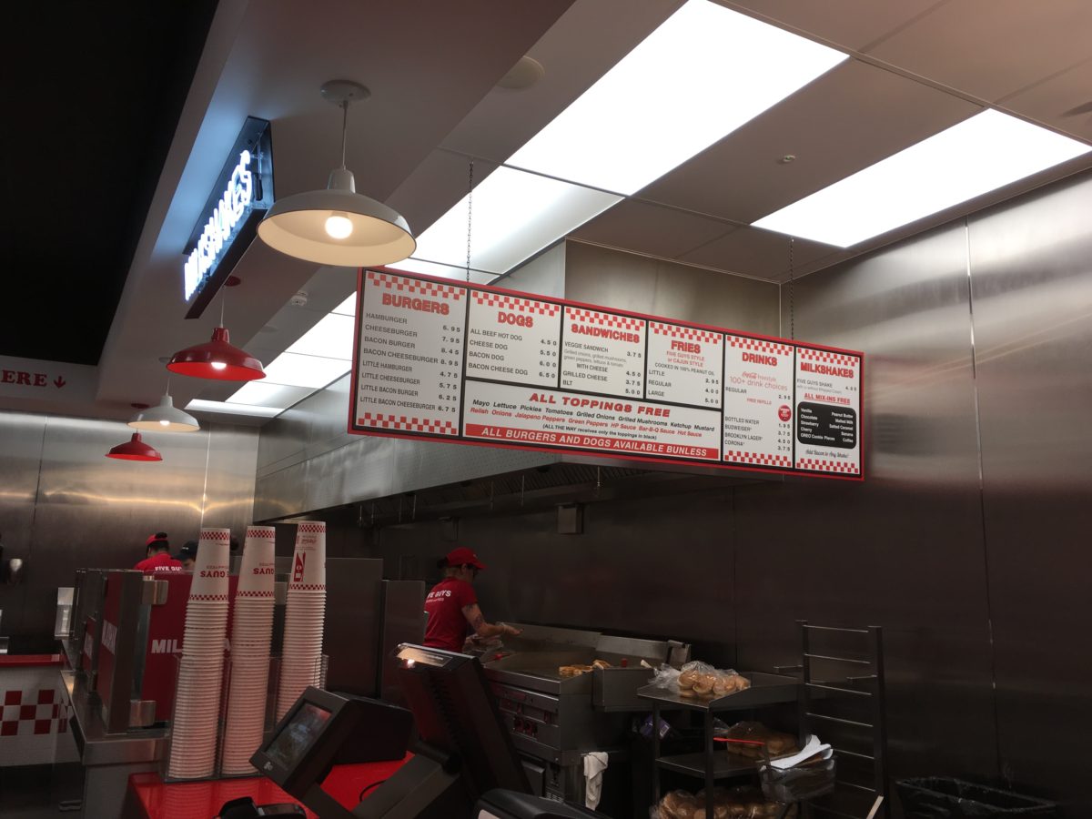 Five Guys Brighton Jenny in Brighton