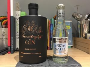 Brentingby gin and Fever Tree tonic