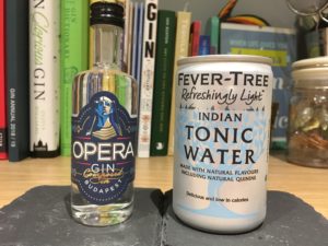 Opera gin and tonic