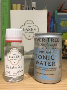 Lakes gin and tonic