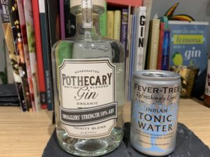 Smuggler's Strength gin and tonic