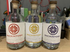 Mackintosh gin range