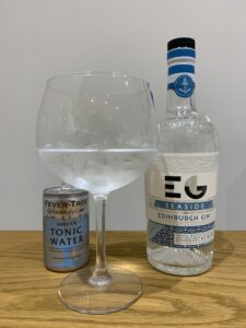 Seaside Edinburgh gin and tonic