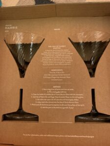 Isle of Harris martini glasses