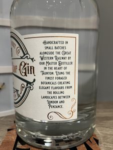Western Star gin label