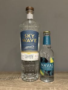 Sky Wave gin and tonic